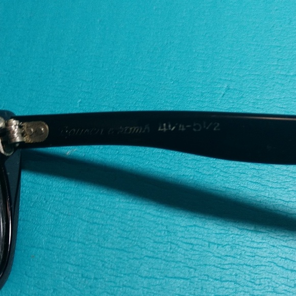 Vintage Cat Eye Bausch and Lomb Black Frames - Picture 5 of 7